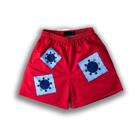 Red Anime Themed Shorts